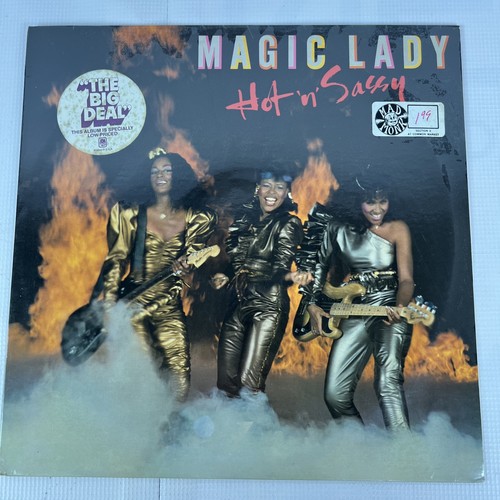Magic Lady LP Hot N Sassy PROMO SP-6-4891, 12” 1982 Soul R&B Sealed - Picture 1 of 7