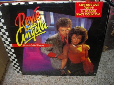 RENE & ANGELA-Street Named Desire-OR.1985 STILL SEALED MINT LP/HYPE STICKER!