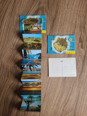 80'er RETRO POSTKARTEN  - GRAN CANARIA
