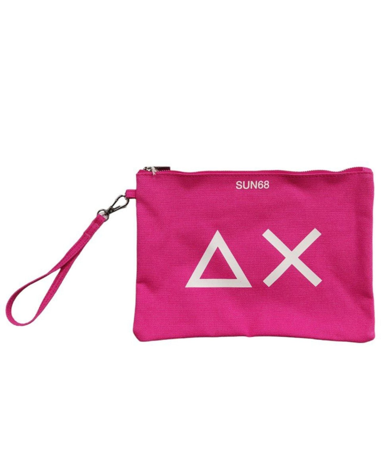 Модель Borsa A Mano Sun68 X34205 с отделкой из полиэстера цвета фуксии 11290₽