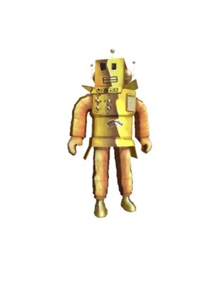Robl0x | Golden Mr. Robot Bundle Rich Royal Cyborg Mech Suit - RARE Toy Code