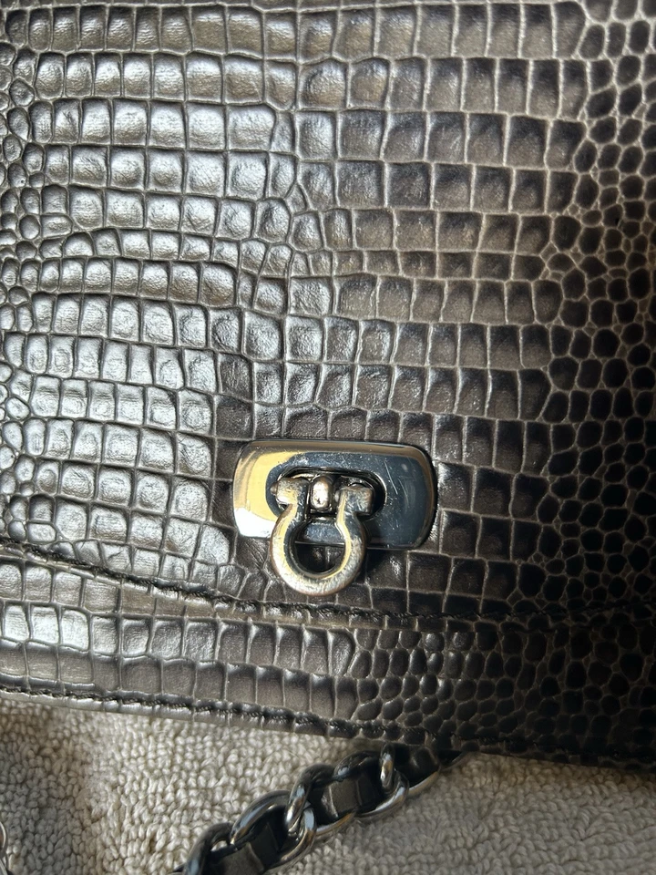 Bolsa de mão de couro UTERQÜE - Imagem 4 de 4