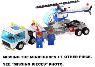LEGO Town Set 6336 Launch Response Unit Space Shuttle Command