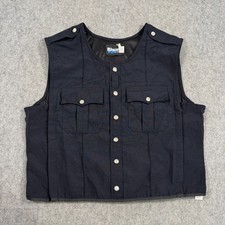 Blauer Wool Blend Outer Armorskin Carrier Uniform Vest Navy Men Size L/XL XTall