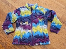 THE NORTH FACE Multi-Colored Girls L 14,-16 Puffer Jacket-VERY NICE-Interchange