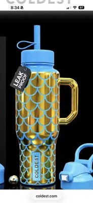 36oz. LEGACY  2 THE MERMAID $250 Was $295. Collectible by COLDEST 