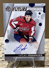 2022-23 SP Authentic - Lucas Johansen FUTURE WATCH AUTO /999 Washington Capitals