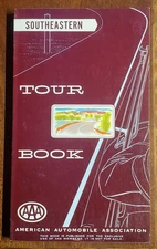 Vintage 1954 Southeastern America AAA Tour Book