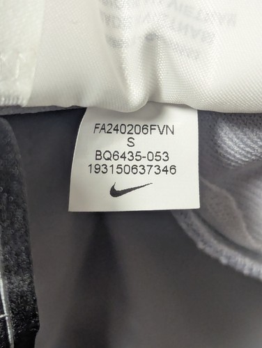 Nike Baseball Vapor Select Game Pants Grey Black Piping Men's Small BQ6435-053 - Picture 12 of 13