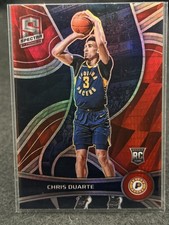 Chris Duarte 2021-22 Panini Spectra Asia Red #109 RC