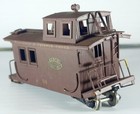 Westside Brass Florence & Cripple Creek HOn3 Caboose CP/Weathered NOB Damaged — photo 2