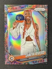 2025 WNBA Prizm Saniya Rivers #150 Variation Snakeskin Prizm RC SP