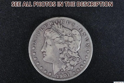 NobleSpirit (JL) Desirable 1901 O Morgan Silver Dollar Fine