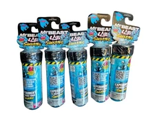 NEW Lot Of 5 Mr. Beast Lab Swarms Test Tube Mystery Micro Beasts Alpha Series