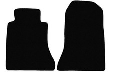 Vorne Veloursfußmatten für Mercedes E cl C124 coupe 1984-1993, Schwarz Velour