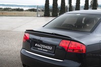 Spoiler CAP FüR Audi RS4 Limousine B7 Heckspoiler Dachspoiler Schwarz