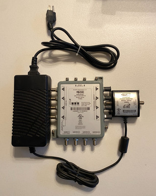 EchoStar DPP44 Dish Pro Plus Multi-Dish Switch with Power Inserter