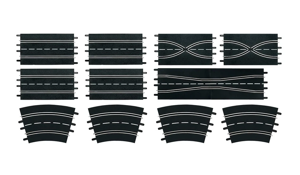 Carrera 1:24 Scale Track Extension Set - Accessory Pack includes 12 Pieces - ... - Image 2 of 4