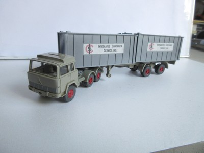 Wiking 1:87 Magirus 235 Containersattelzug ICS, Werbemodell !!!