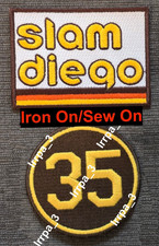 Randy Jones Patch Memorial Patch #35 San Diego Padres + Slam Diego Patch