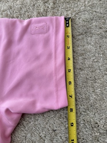 PGA Tour schönes babyrosa Polo Golf Shirt Large (L) Kurzarm - Bild 13 von 15