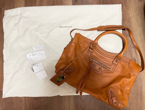 Balenciaga City Bag 2-way Brown