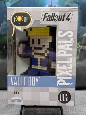PDP Pixel Pals Fallout 4 Vault Boy 003 First Edition Light Up Figure Display