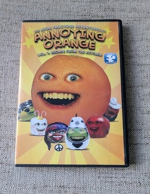 Annoying Orange   Volume 1  Escape From the Kitchen | 2013 DVD High Fructose 