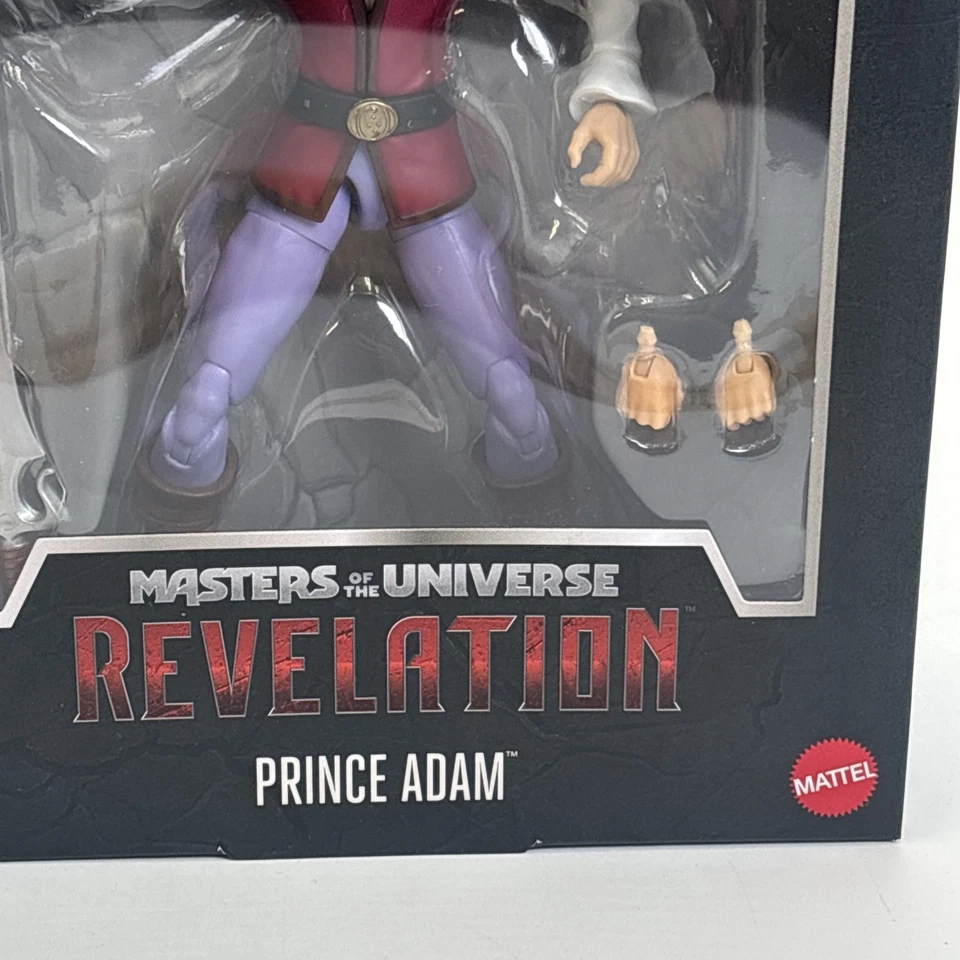 Figura de acción Masters of the Universe Revelation Masterverse Prince Adam Mattel Foto 3 de 4