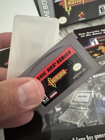 CASTLEVANIA CLASSIC NES SERIES FOR GAME BOY ADVANCE w/ BOX, CASE & ALL INSERTS!!