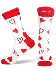 Valentines Socks for Women Valentine Socks Women  s Novelty Cute Red Love Heart