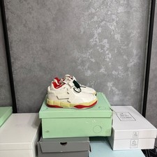 Size 10US/43EU - Off-White Puzzle Couture White Sneakers BNWT!