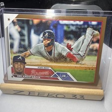 2021 Topps Orlando Arcia Us234 Atlanta Braves /2023 Gold💥💥