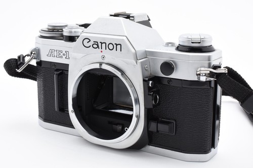 Canon AE-1 Silver SLR 35mm Film Camera Body only from JAPAN #2510866 - Picture 3 of 10