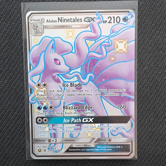 Alolan Ninetales GX #SV53 (Hidden Fates (2019))