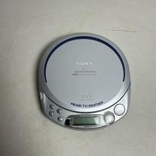 Sony Walkman D-NF610 ATRAC3/MP3 G-Protection FM/AM/TV/Weather Bands CD Player