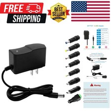 5Volt 2a DC Power Supply Adapter AC 100V-240V to DC 5 Volt 2Amp 1A 1.5A 650mA...