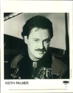 Press Photo: KEITH PALMER 8x10 B&W 1991
