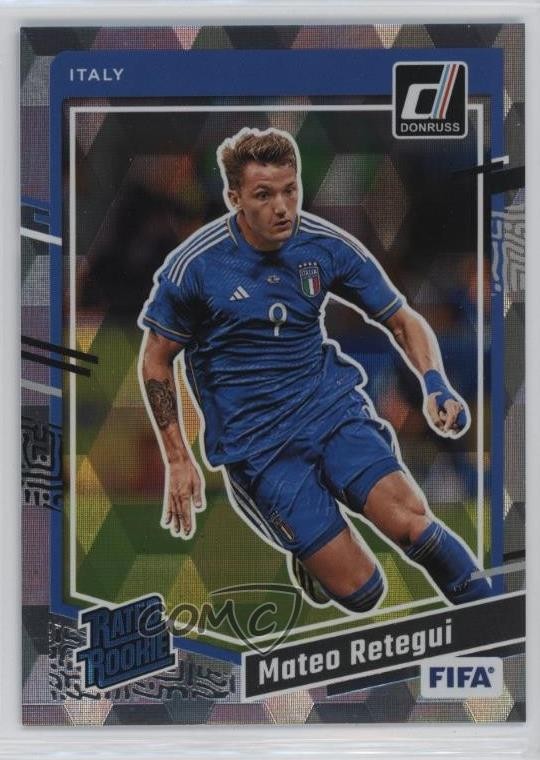 2023-24 Panini Donruss FIFA Rated Rookie Cubic Mateo Retegui #187 10yl