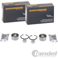 2X Denckermann RADLAGER-SATZ Vorne Passend FüR Dacia Solenza Renault 11 19 9 Cli
