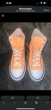 converse chuck taylor Allstar Lift High Platform Sneakers Peach Beam
