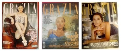 GRAZIA - VIP ITALIANE - GERINI - BALIVO - PAGANI - DREI SELTENE ZAHLEN VON 2024