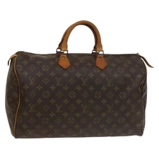 LOUIS VUITTON Monogram Speedy 40 Hand Bag M41522 LV Auth yk18826
