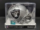 Riddell Mini Football Helmet Bo Jackson Oakland Raiders Signed Beckett COA