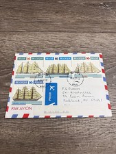 Belgium Airmail Cover 2007 Beernem Tall Ships Set 5 Stamps to USA Maritime