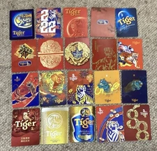 Playing Swap Cards GENUINE 20 single ADVERTISING TIGER BEER
