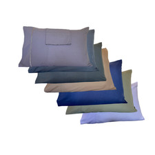 Cotton Pillowcase, Pack of 2, With Envelope Enclosure, Breathable and Soft