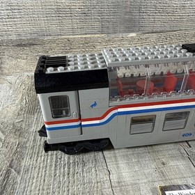LEGO Train Railroad Club Car (10002) with One Figure Excellent condition No Manu