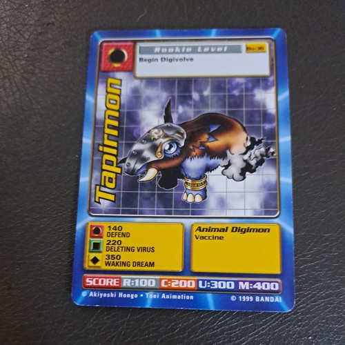 Tapirmon BO-36 Digimon Digi Battle LP