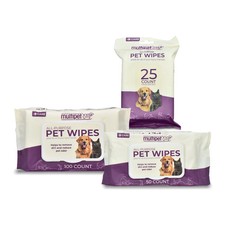 Multipet All-Purpose Pet Wipes, 50 Count, Soft-Pack